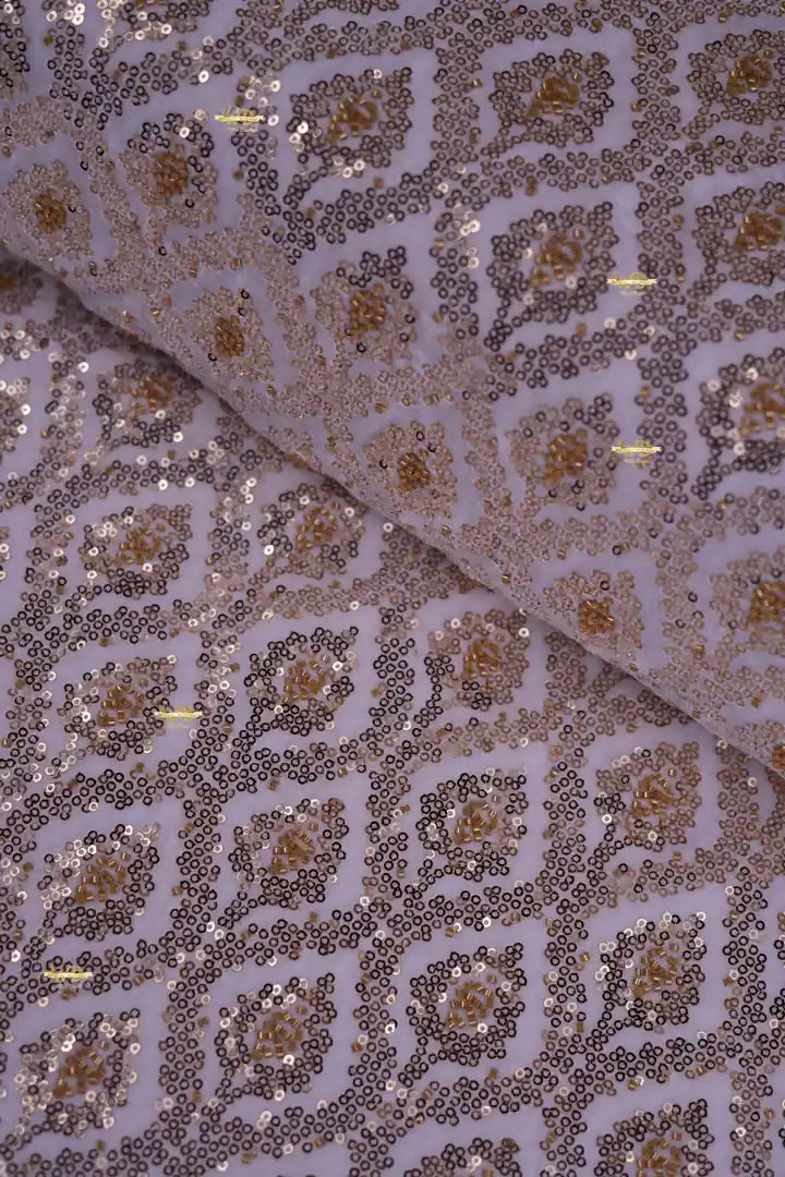 Velours Mobra Pailleté Haute Couture