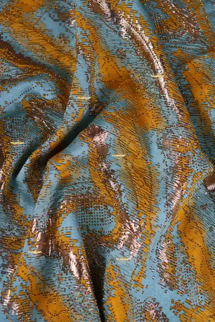 Brocart Orné de Strass